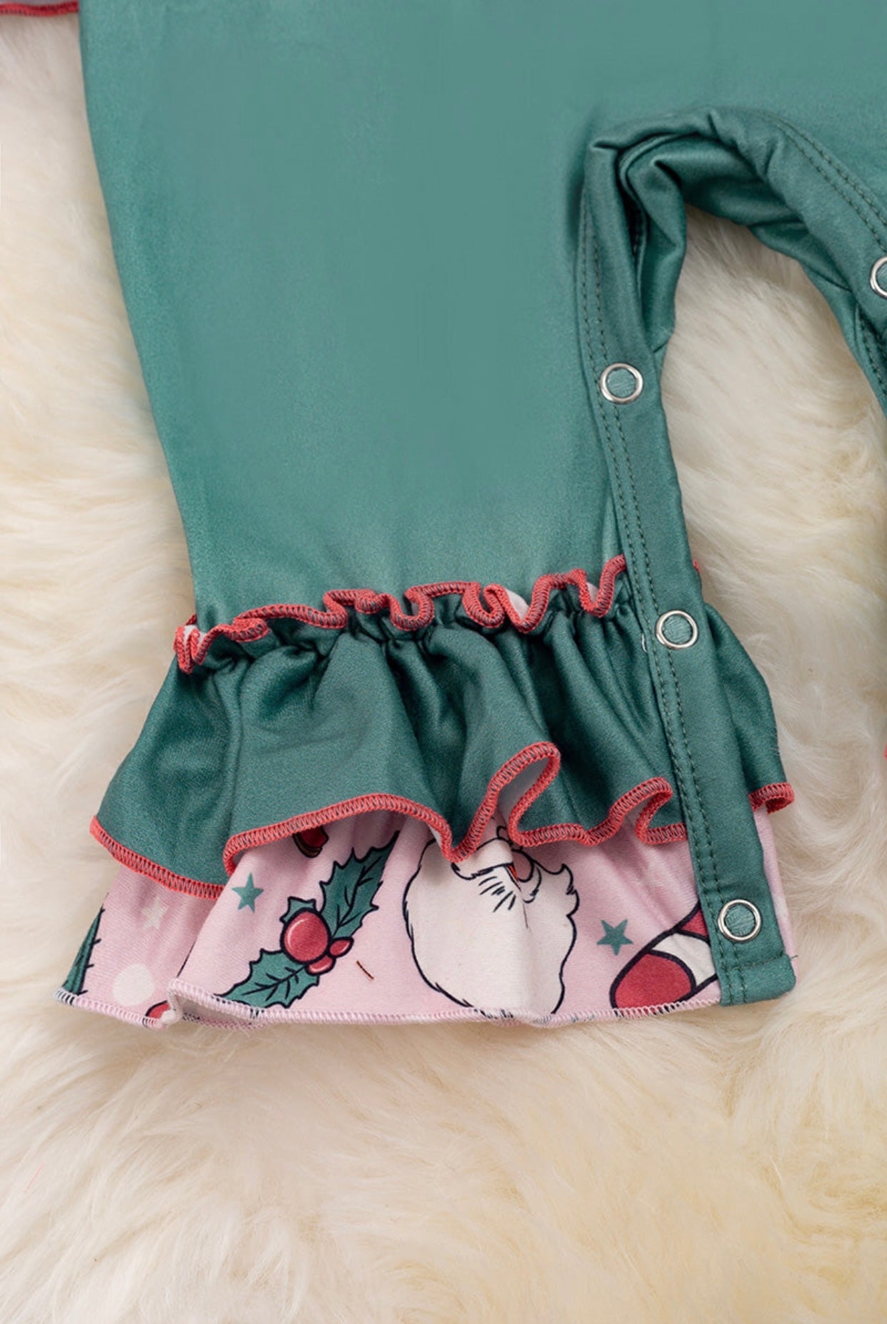 Christmas Cowgirl Romper