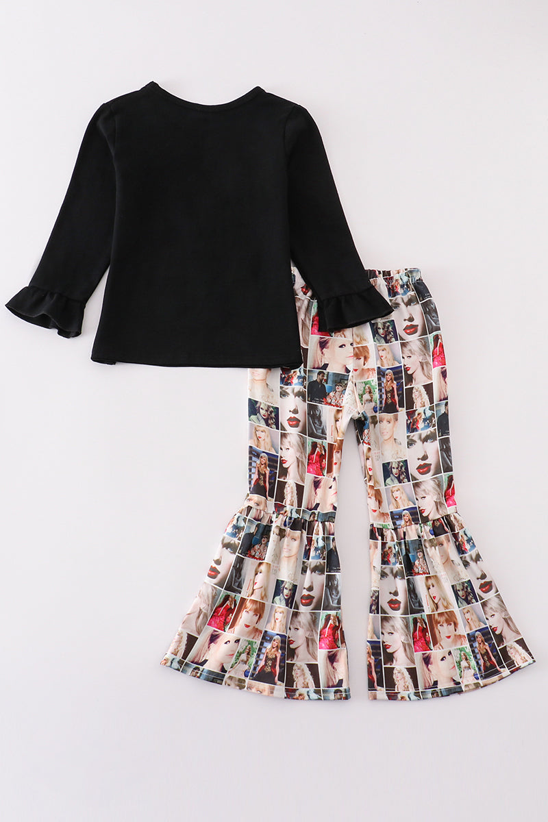 Music Fan Bell Pants Set