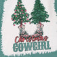 Christmas Cowgirl Romper