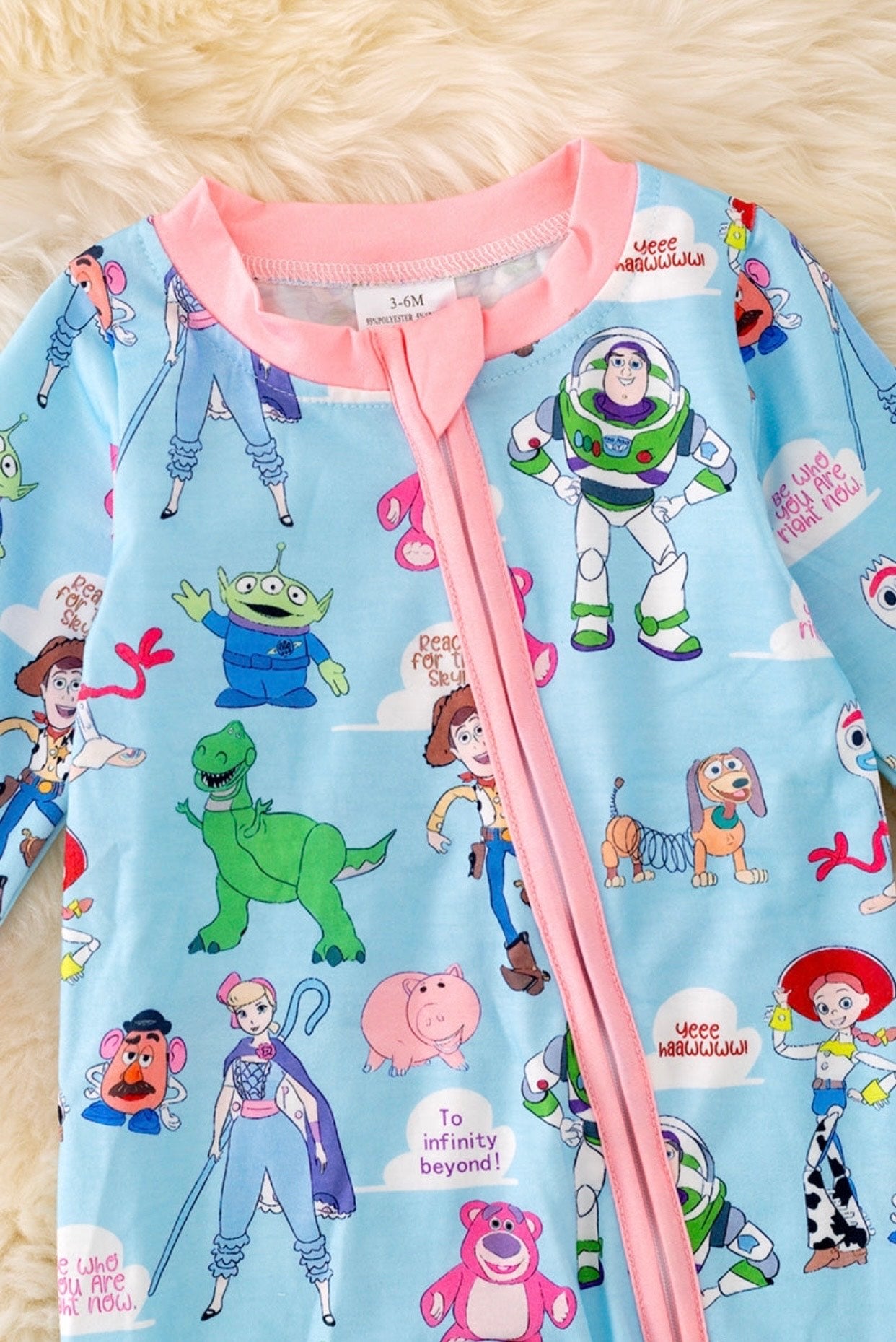 Character Printed Baby Romper