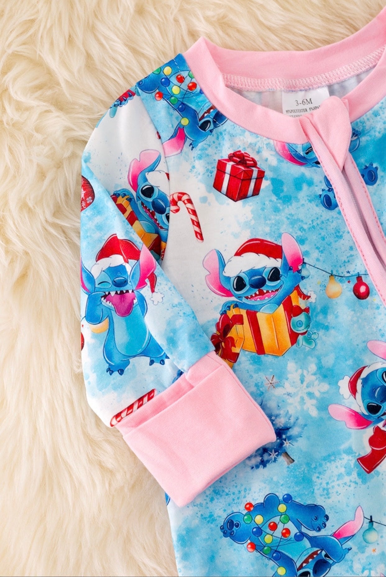 Christmas Character Printed Baby Romper