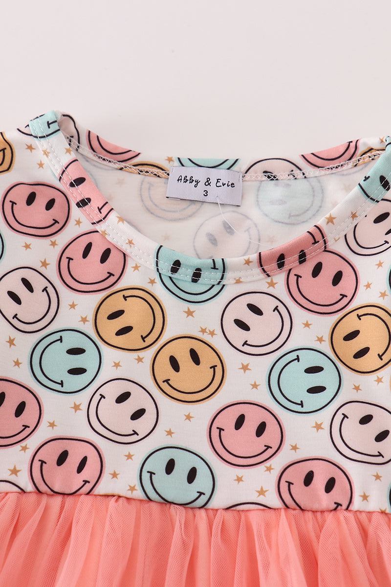 Pink Smiley Face Dress