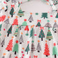 Christmas Tree Print Romper