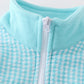 Turquoise Fleece Pullover