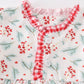 Christmas Holly Print Dress