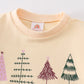 Beige Merry Christmas Sweatshirt