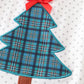 Green Plaid Christmas Tree Dress