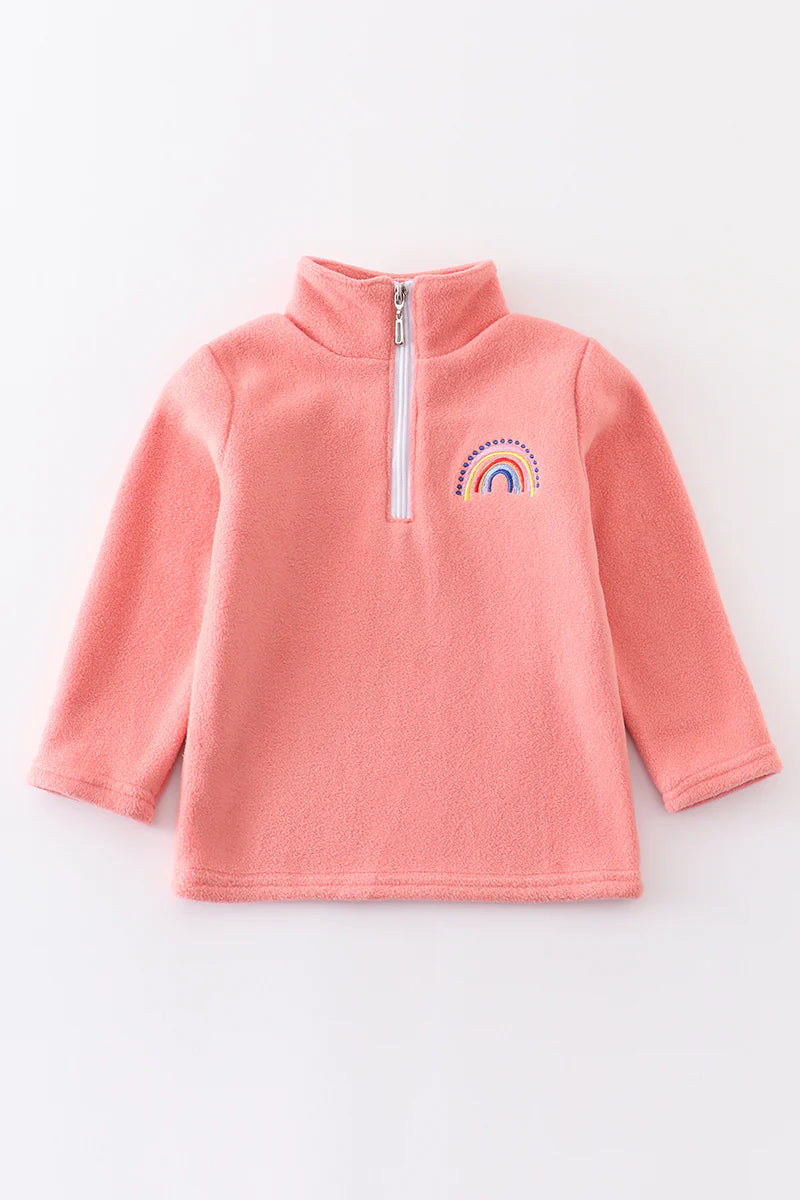 Rainbow Fleece Pullover