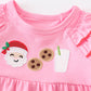 Santa Cookies & Milk Romper