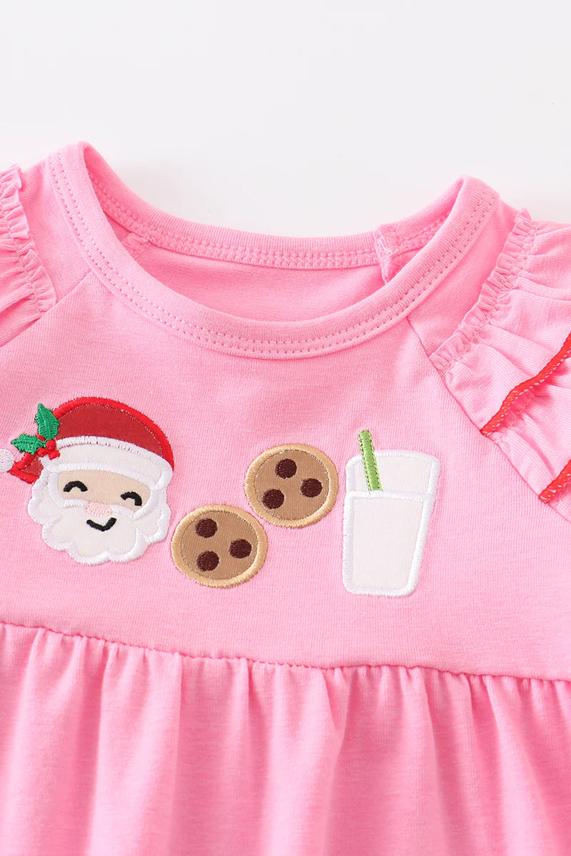 Santa Cookies & Milk Romper